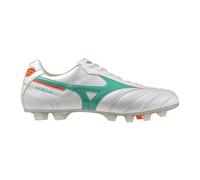 Chaussures de football Mizuno Morelia II Elite FG/AG Blanc 44,5 Male