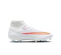 Chaussures de football montantes Nike Mercurial Superfly 11 Academy FG/AG Blanc 40 Male