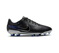 Nike Homme Legend 10 Academy FG/MG Chaussure de Football, Noir chromé Hyper Royal, 42 EU