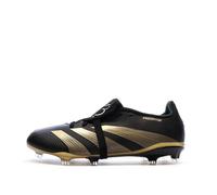 Chaussures de football Noires/Dorées Garçon Adidas Predator League 38 2/3