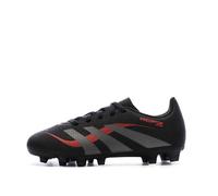 Chaussures de football Noires/Rouges Garçon Adidas Predator 28