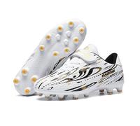 Chaussures de Football pour Enfant Garçon FG/AG Chaussures de Football D'extérieur pour Fille TF Footballs Chaussure D'Entraînement Professionnelles Respirantes