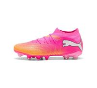 PUMA Future 9 Match FG/AG Chaussure de Football Unisexe, Poison Pink-Sun Stream-Bright Aqua White, 42 EU, Poison Pink Sun Stream Bright Aqua PUMA White, 43 EU
