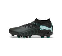 Puma Future 9 Match FG/AG Chaussure de Football Unisexe, Noir/Blanc Menthe Intense, 40 EU