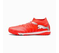 PUMA Future 9 Match TT Chaussures de Football Unisexe Rouge Brillant Blanc Noir Argent 40 EU, Glowing Red PUMA White PUMA Black PUMA Silver, 41 EU