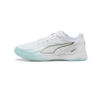 Puma – Chaussures de football Ibero V – Unisexe – Blanc Aqua Fizzy Light – 42,5 EU