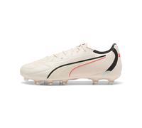 Puma King Match FG/AG Blanc/Noir/Rouge 42
