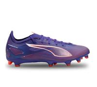 PUMA Mixte Ultra 5 Match FG/AG Soccer Shoe, Lapis Lazuli White-Sunset Glow, 43 EU