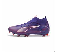 Puma Unisex Adults Ultra 5 Match+ FG/AG Soccer Shoe, Lapis Lazuli-Puma White-Sunset Glow, 41 EU