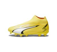 PUMA Ultra Match+ LL FG/AG, Chaussures de Sport Unisexe pour Adultes, Yellow Blaze Puma White Puma Black, 46 EU