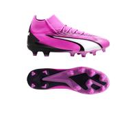 Puma Men Ultra Pro Fg/Ag Soccer Shoes, Poison Pink-Puma White-Puma Black, 44.5 EU
