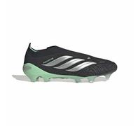 adidas Predator 26 Élité sans lacets FG Noir/Blanc/Vert 44