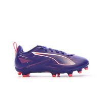 Puma Mixte Enfant Ultra 5 Play FG/AG Jr, Lapis Lazuli Puma White Sunset Glow, 35 EU