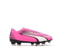 Chaussures de foot enfant filles Puma ULTRA PLAY FG/AG Jr Rose 36