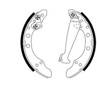 CHAUSSURES DE FREIN VW GOLF/VENTO/CADDY/POLO/LUPO/FABIA/FELICIA/RAPID/CITYGO/ARO