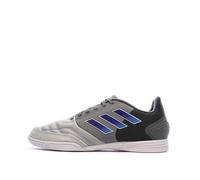 Chaussures de Futsal Gris/Noir/Bleu Garçon Adidas Top Sala 37 1/3