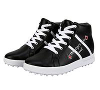 Chaussures de Golf à Talons Hauts pour Femmes et Filles, Chaussures de Golf à Paillettes Imperméables pour Filles