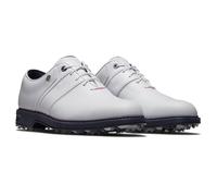 Footjoy Chaussures de Golf Premiere Series Packard pour Homme, Blanc, Bleu Marine, Rose, 42 EU