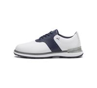 Chaussures de golf PUMA Avant Homme, Chaussures, Blanc/Deep Navy/Speed Bleu, 39 39