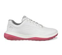 ECCO Women's Lt1 Spikeless Golf Shoes, White Bubblegum, 38 EU