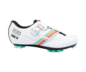 Chaussures de gravel Coffee Grinder 2026 blanc