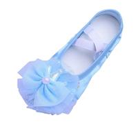 Chaussures de gymnastique - Chaussures de danse - Performance - Lacets - Noeud - Yoga, bleu, 31 EU