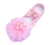 Chaussures de gymnastique - Chaussures de danse - Performance - Lacets - Noeud - Yoga, Rose, 31.5 EU