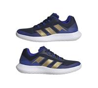 Chaussures de handball indoor adidas Forcebounce 2.0 - navy/gold/lucid blue - 44 42