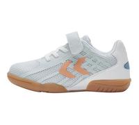 Chaussures de handball indoor enfant Hummel Root Elite VC - Bleu - Légèreté - Respirant - Zone d'adaptation 28