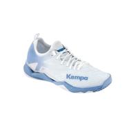 Chaussures de handball indoor femme Kempa Wing Lite 2.0 - Blanc/Bleu - Taille 43 36