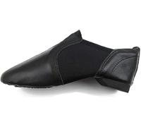 Chaussures de jazz à enfiler en néoprène - Chaussures de danse jazz et de danse moderne, Noir , 28 EU