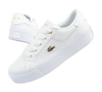 Chaussures de lacoste ziane plateformes 05216 blanc blanche