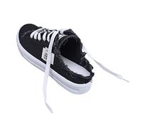 Chaussures de Loisirs pour Femme - Baskets brodées - Dentelle - Chaussures en Tissu Respirant - Élégantes - Chaussures Basses à Lacets - Chaussures de Course légères et Sportives