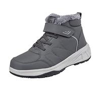 Chaussures de loisirs pour homme - Fermeture Velcro - Chaussures de course - Tennis - Avec semelle douce et épaisse - Chaussures de sport confortables pour les personnes d'âge moyen et âgés
