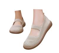 Chaussures de loisirs respirantes à enfiler pour un confort léger et doux - Baskets pour tout le monde, kaki, 39 EU