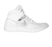 Chaussures de lutte Nike Fury pour hommes, Blanc/argenté., 11