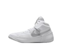 Chaussures de lutte Nike Fury pour hommes, Blanc/argenté., 11