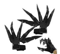 Chaussures De Main Squelettique Effrayantes, Jouets D'extension Des Doigts Articulés | Facile À Mettre Et À Éteindre Les Extensions Extensions Squelettes-squelettes À La Main, La Griffe D'os Imprim