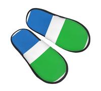 Chaussures De Maison Drapeau De La Sierra Leone Pantoufle Outdoor Pantoufles Pour Femme Et Homme Shoes Pour Voyages Hiver Hôtels M