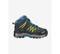 Chaussures de marche CMP Kids Rigel Mid WaterProof bleu foncé jaune enfant - 35
