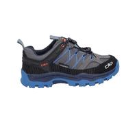 Chaussures de marche de randonnée basse jeune garçon CMP Rigel Waterproof - graffite-oltremare - 29