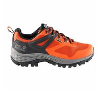 Chaussures de marche de randonnée Jack Wolfskin Rebellion Guide Texapore Low - orange / grey - 45 44,5