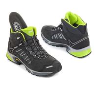 Chaussures de marche de randonnée Meindl SX 1.1 Mid GTX - black/lemon - 42,5 46