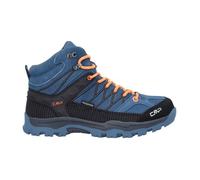 Chaussures de marche de randonnée mid enfant CMP Rigel Waterproof - dusty blue-flash orange - 38 39