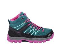 Chaussures de marche de randonnée mid enfant CMP Rigel Waterproof - lake-pink fluo/rose - 38 40