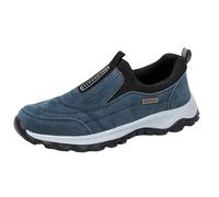 Chaussures de Marche et de Randonnée pour Hommes et Femmes - Baskets Confortables pour Le Plein ir, Semelle Épaisse et Respirante, Idéales pour Le Sport Quotidien (Blue, 38)