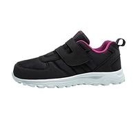 Chaussures de marche extra larges pour diabétiques pour femme avec sangle réglable - Chaussures de randonnée en maille respirante antidérapante pour pieds enflés et fasciite plantaire, violet, 40 EU