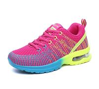 Chaussures de Marche Femme Légères Chaussures de Running sur Route Sports Shoes Lightweight Rose Taille 40