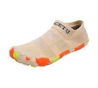 Chaussures De Marche Homme Nouvelles chaussures à cinq doigts pour le sport la plag la pataugeoire randonnée en plein air et les loisirs Femme Pieds Larges Chaussures ode Et Sport Pour (Beige, 42)