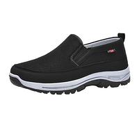 Chaussures de Marche Hommes, Baskets Mode Respirantes Confortables, Semelle Plate ou Épaisse Selon Modèle, Tige en Mesh, pour Sport Décontracté et Grandes Tailles